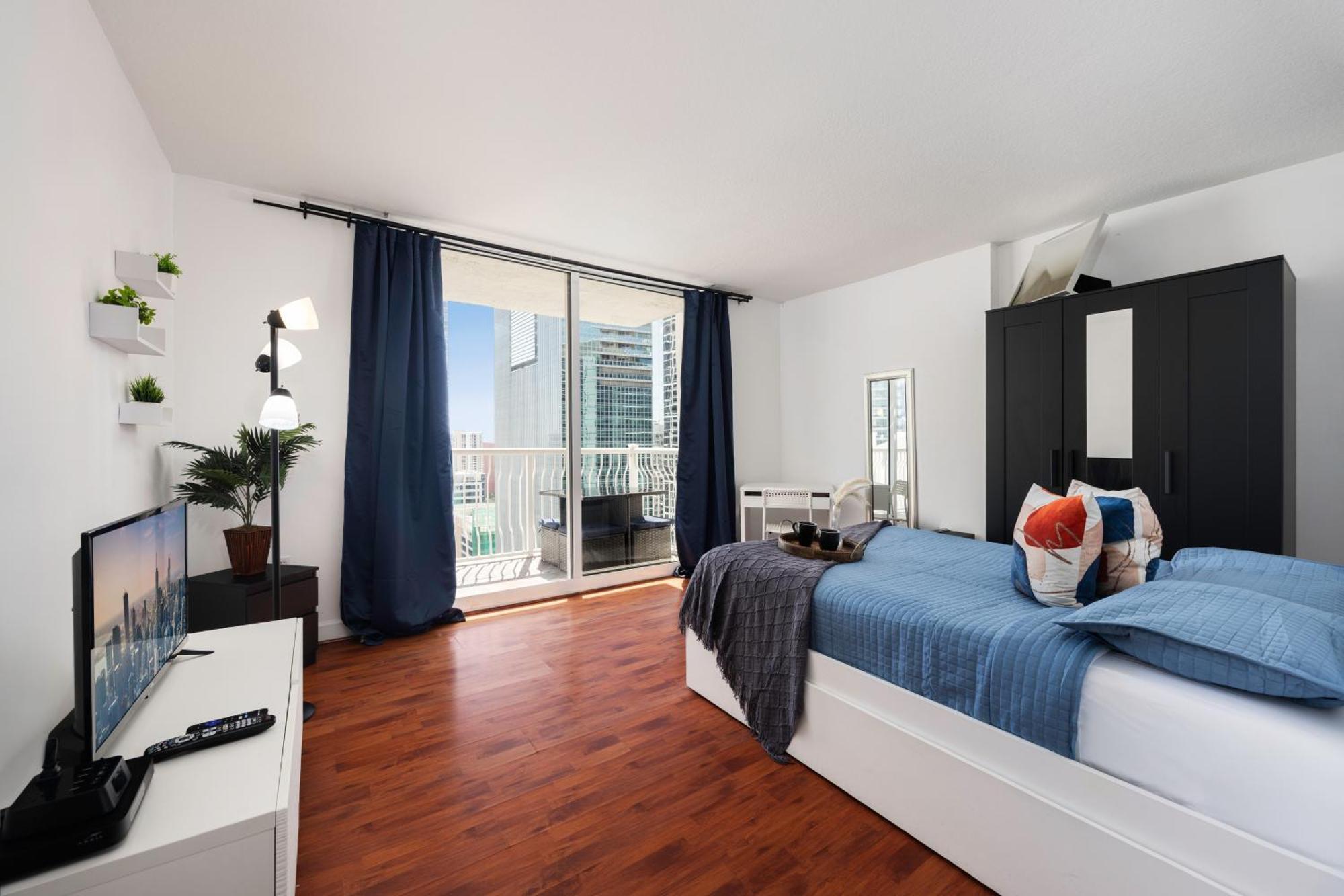 Two Bedroom Oceanview Apartment In Brickell ميامي المظهر الخارجي الصورة